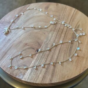 ❤️FINAL❤️ Anthropologie Gold Necklace with Crystal Details